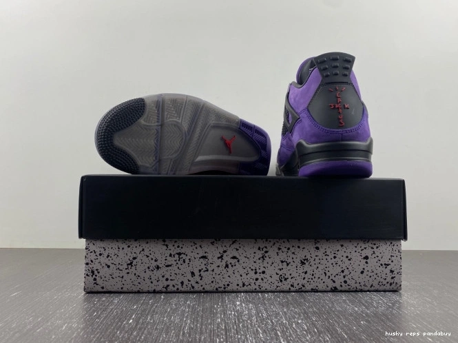 Rep Husky Purple x 4 Scott Suede Jordan Air Travis 0806